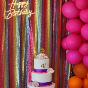 “Happy Birthday” Neon Sign