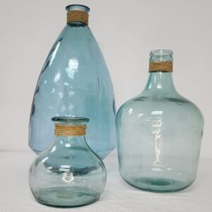 Blue Bottles Various Sizes