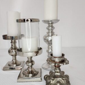 Antique Silver Collection Candelabras