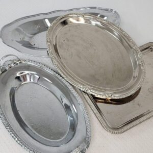 Assorted Silver Trays