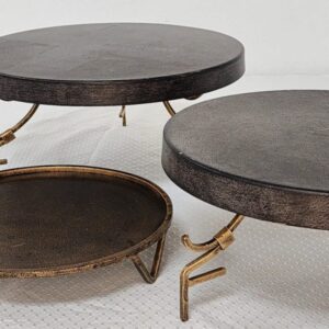 Brass Cake and Dessert Stands