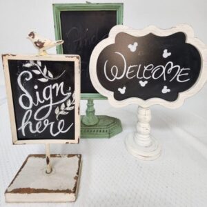 Assorted Chalkboard Signs