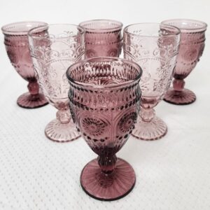 Blush Vintage Goblets