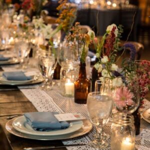 White Lace Table Runners