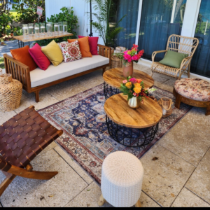 Summer Lounge With Coffee Tables