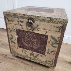 Squared Antique Trunk