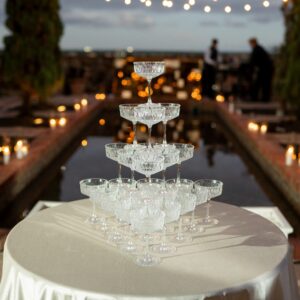 Vintage Coupe Champagne Glasses