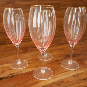 Pink Wine Glasses