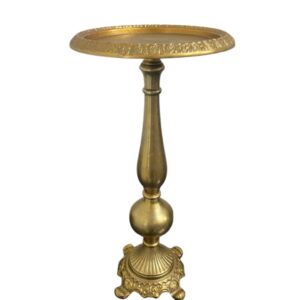 Aurora Gold Baroque Accent Table