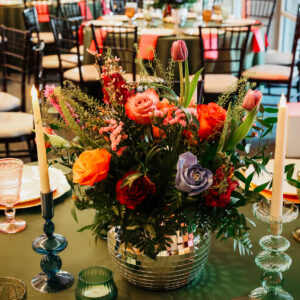 Disco Ball Flower Vase