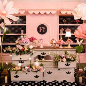Blush Display Wall