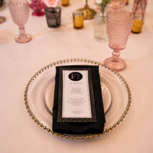 Crystal Beaded Charger